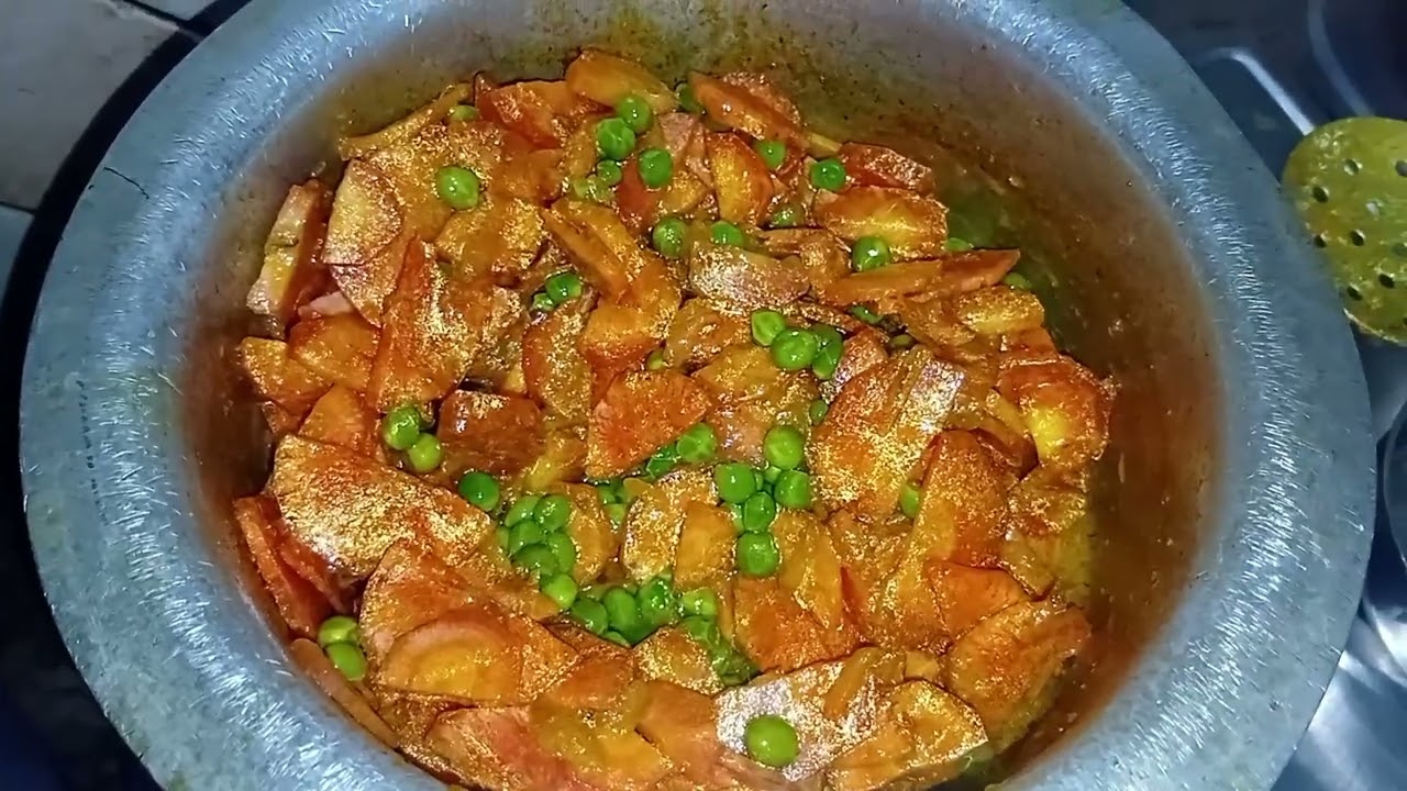 Aloo Matar Gajar Recipe