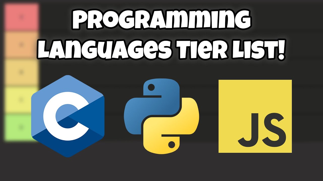 2025 Programming Languages Tier List in 60 Seconds