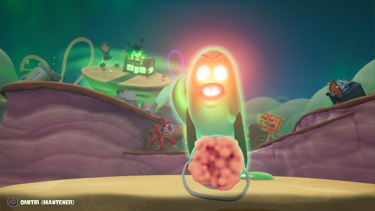 Jugando a un Juego de bob esponja 🧽🧽
