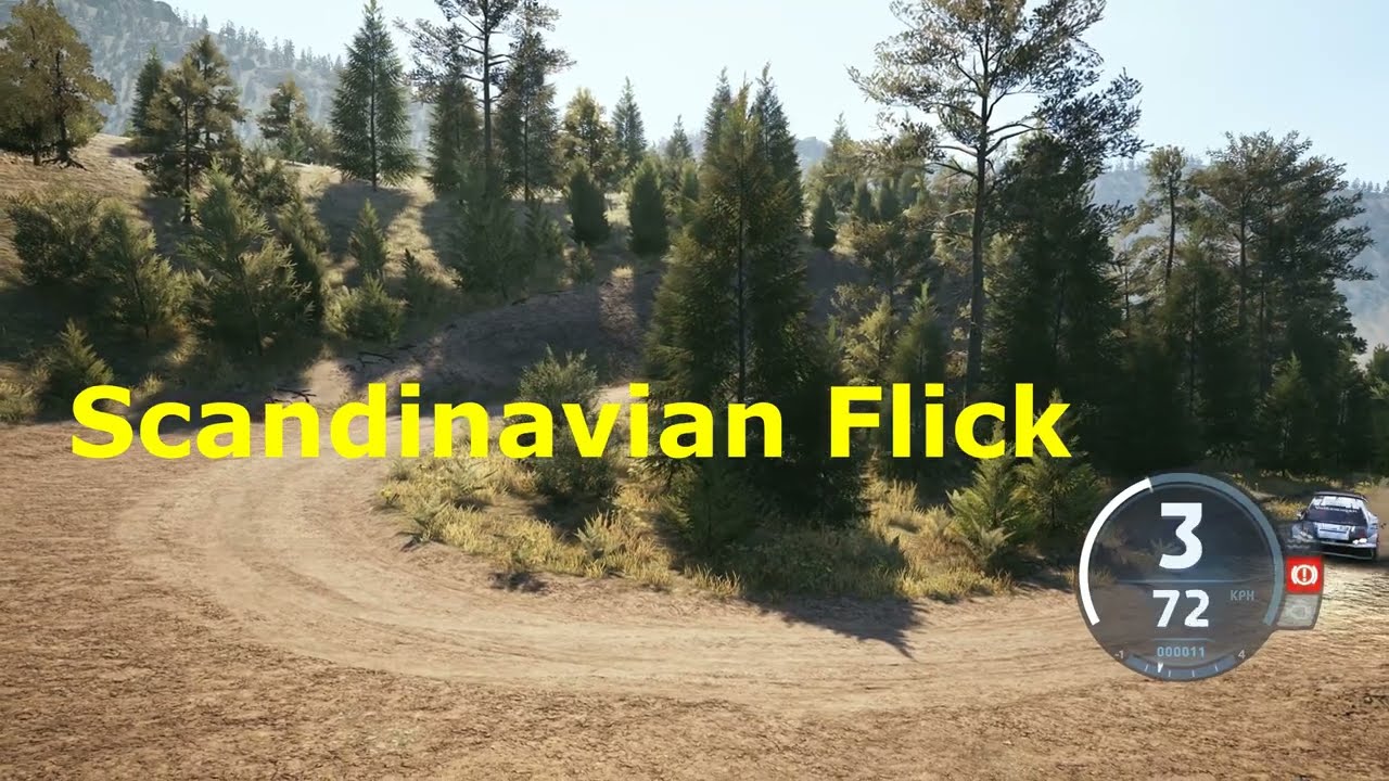 Mastering Hairpins in EA Sports WRC - Scandinavian Flick Technique