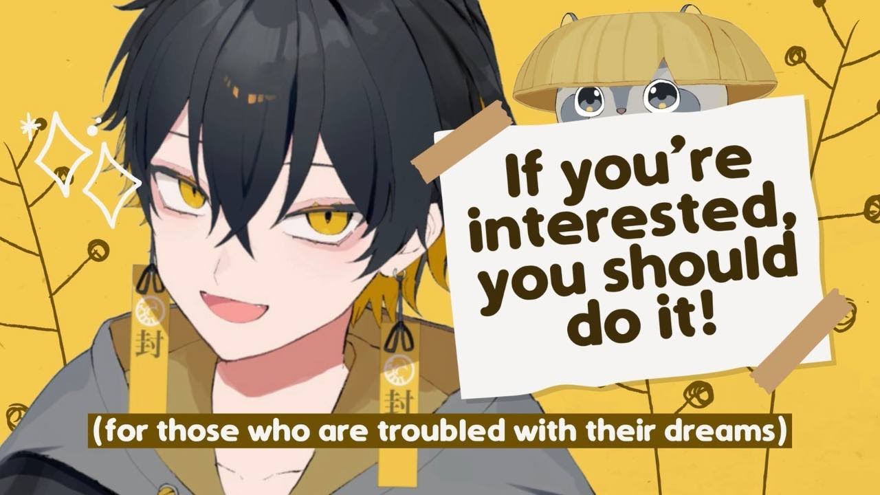 Fuma’s advice on finding your dreams 【Yatogami Fuma / Holostars UPROAR!! / ENG sub】