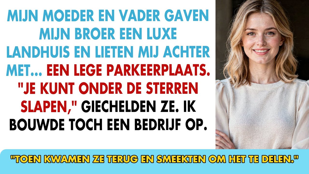 Mama gaf broer een landhuis, mij niets — Toen smeekte ze om mijn zaak te delen.