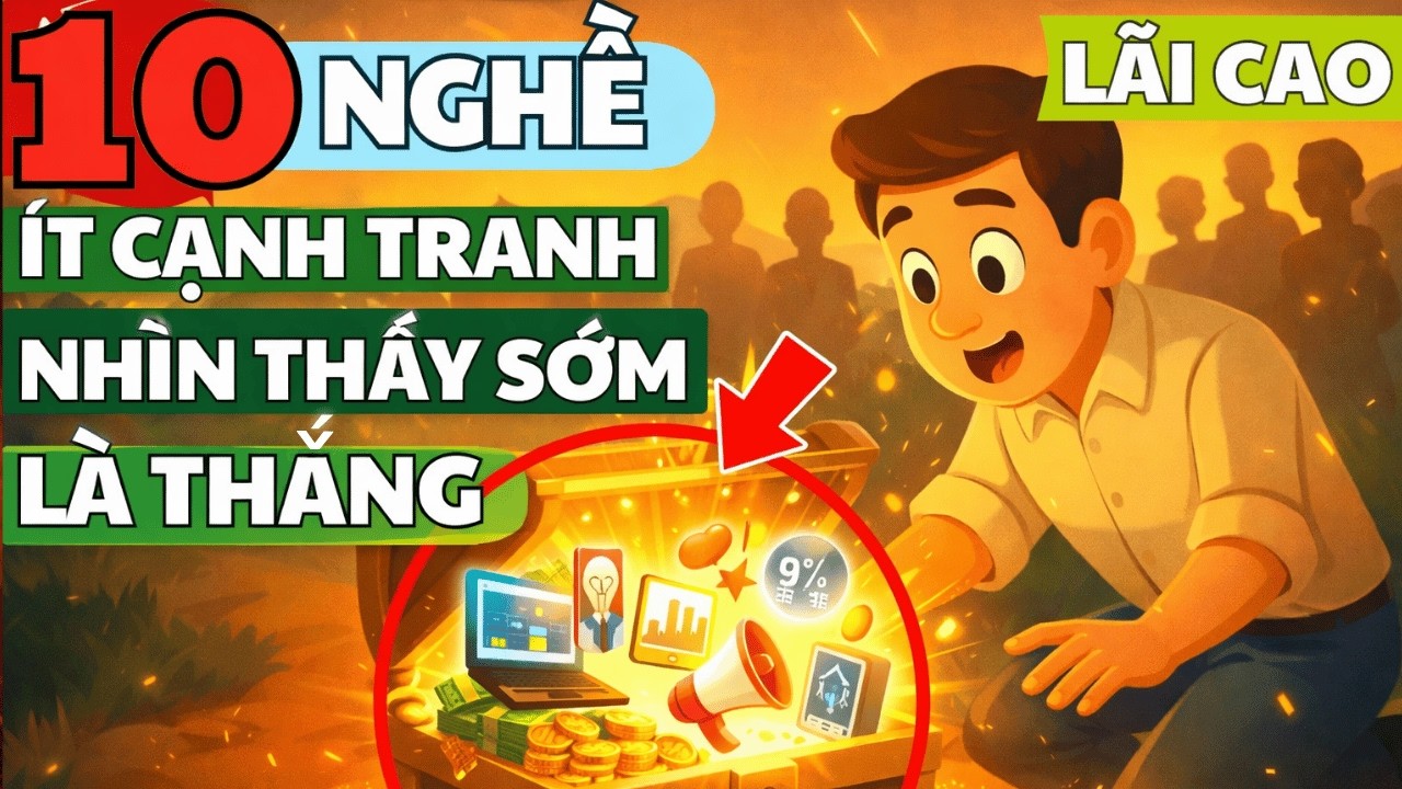 10 Nghề Lãi Cao Ít Cạnh Tranh Nhất Hiện Nay – Ai Nhìn Thấy Sớm Là Thắng