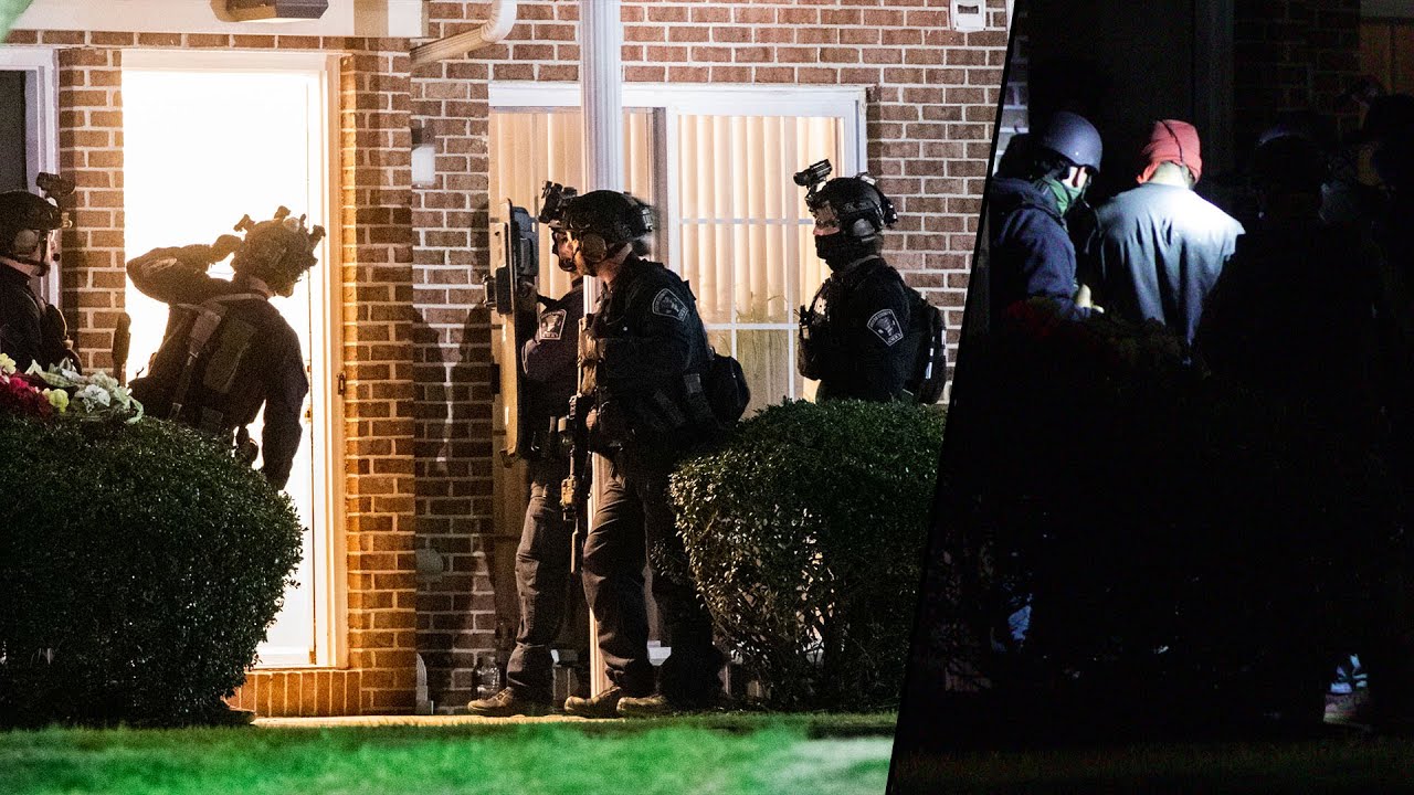 SWAT Stand-Off Tear Gas & Arrest Lakewood, NJ 4/17/21