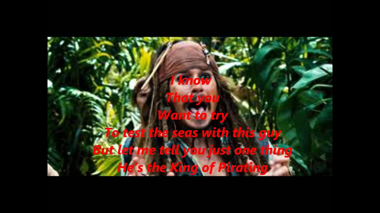Jack sparrow's RAP