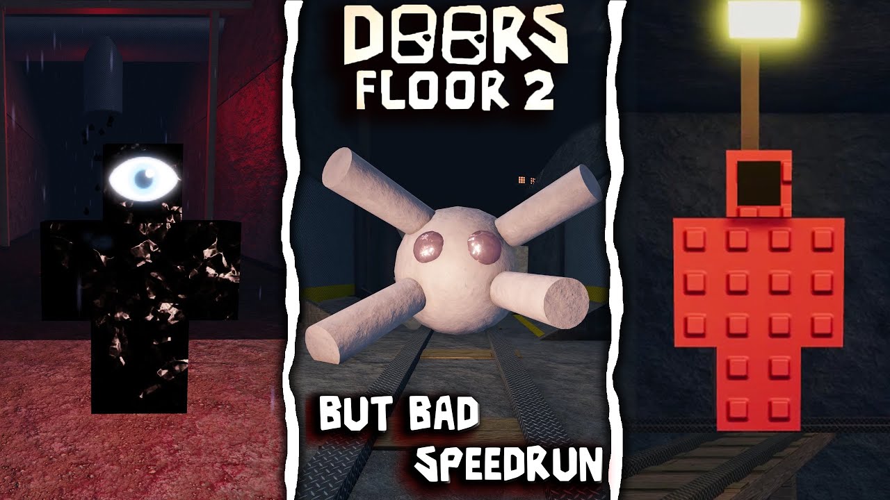 DOORS FLOOR 2 BUT BAD│ WORLD RECORD SPEEDRUN  *