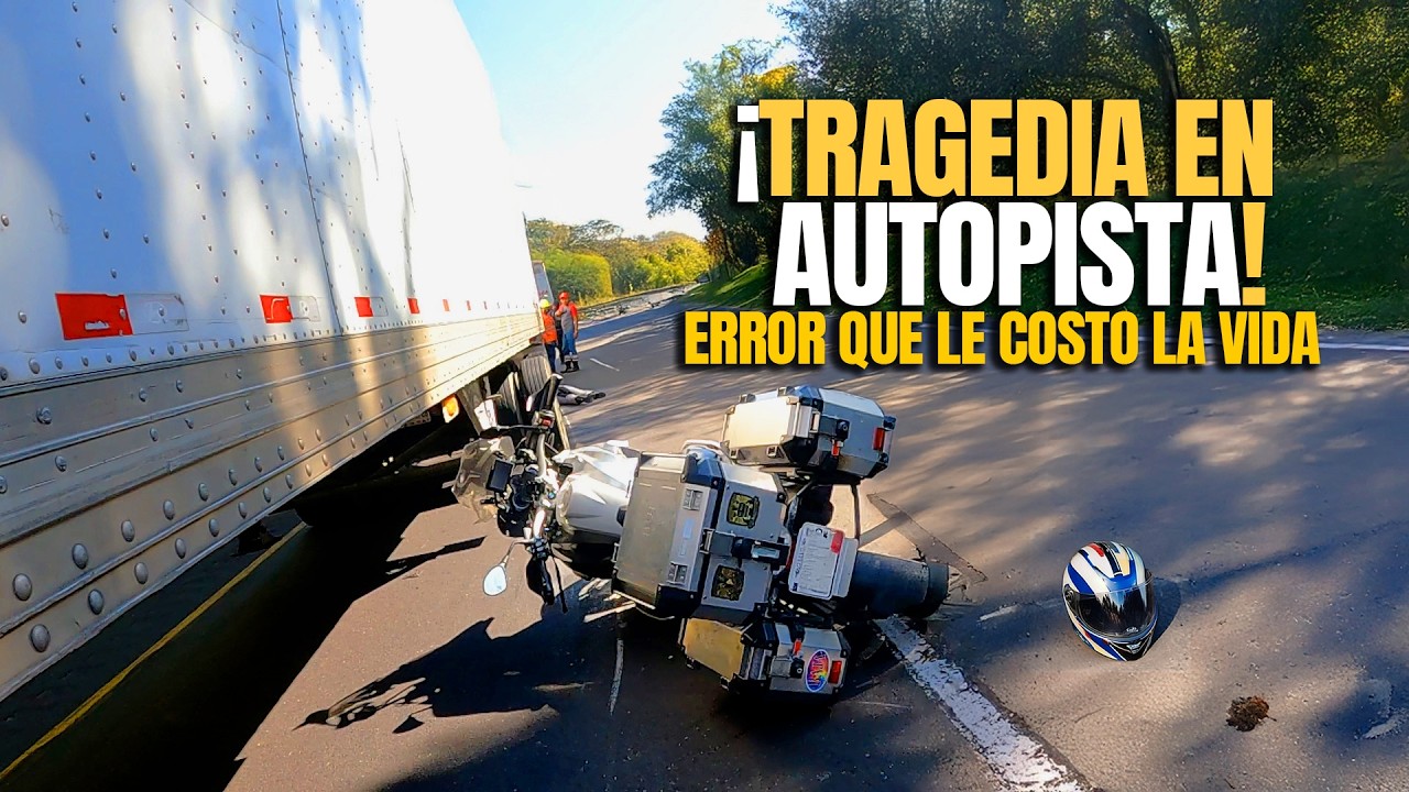 Este es el ERROR que cometen Los MOTOCICLISTAS¡¡¡