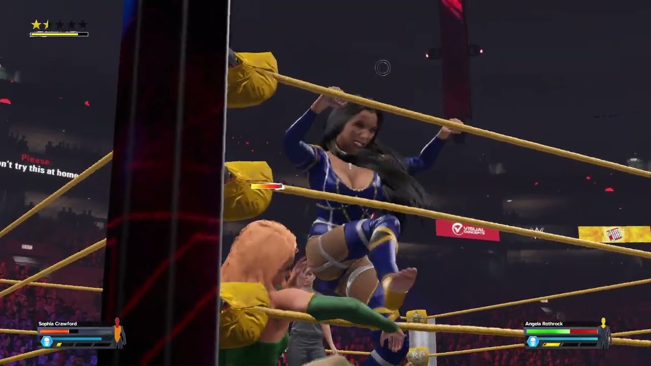 WWE 2K24:  WMAC:  Season 1:  Episode 32:  Fight 1:  Chameleon v Hollywood