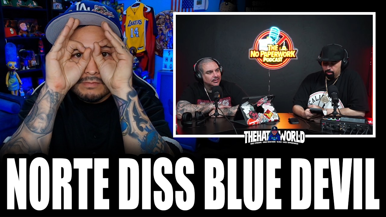 The Norteno Podcast Gangsters Dissed Blue Devil 