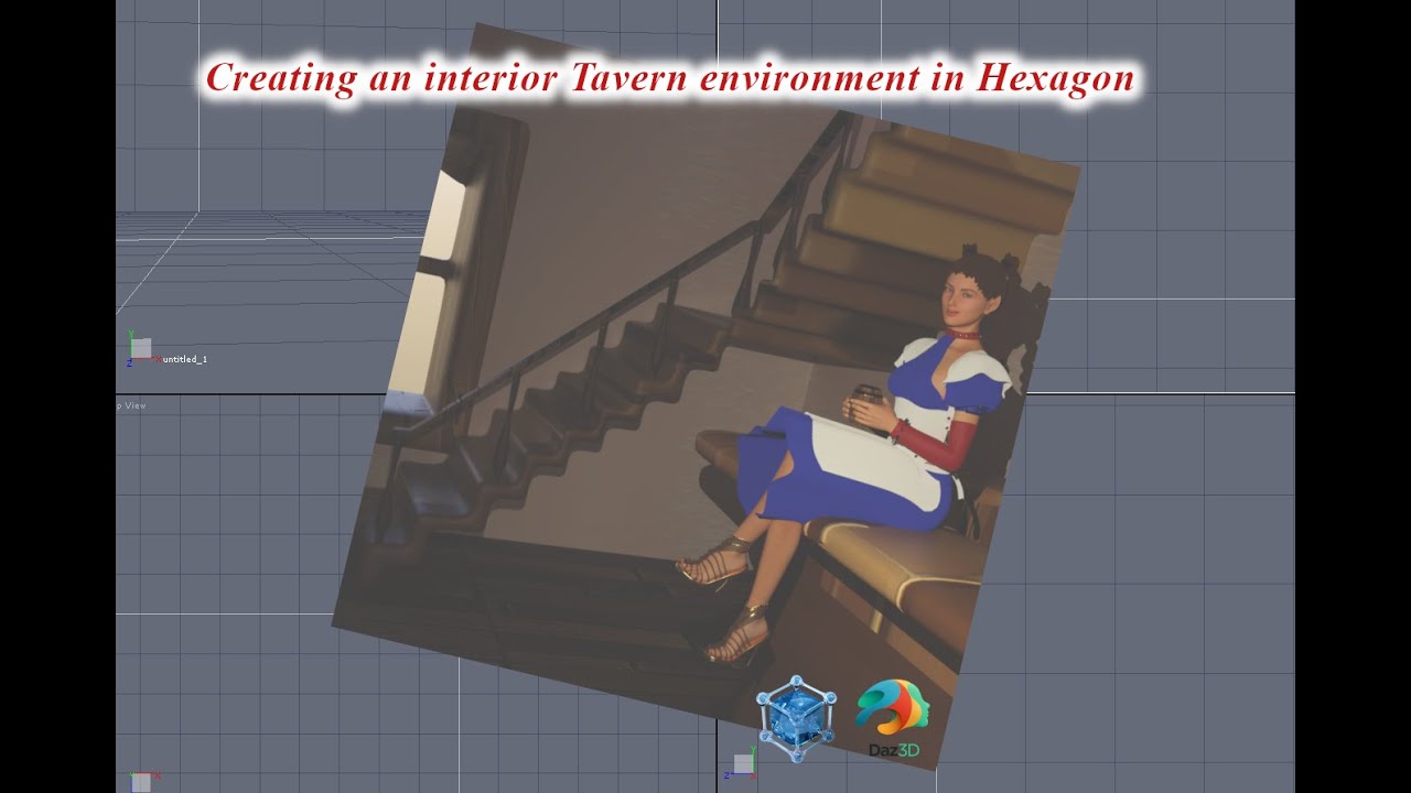 Creating a Tavern interior environment in Hexagon