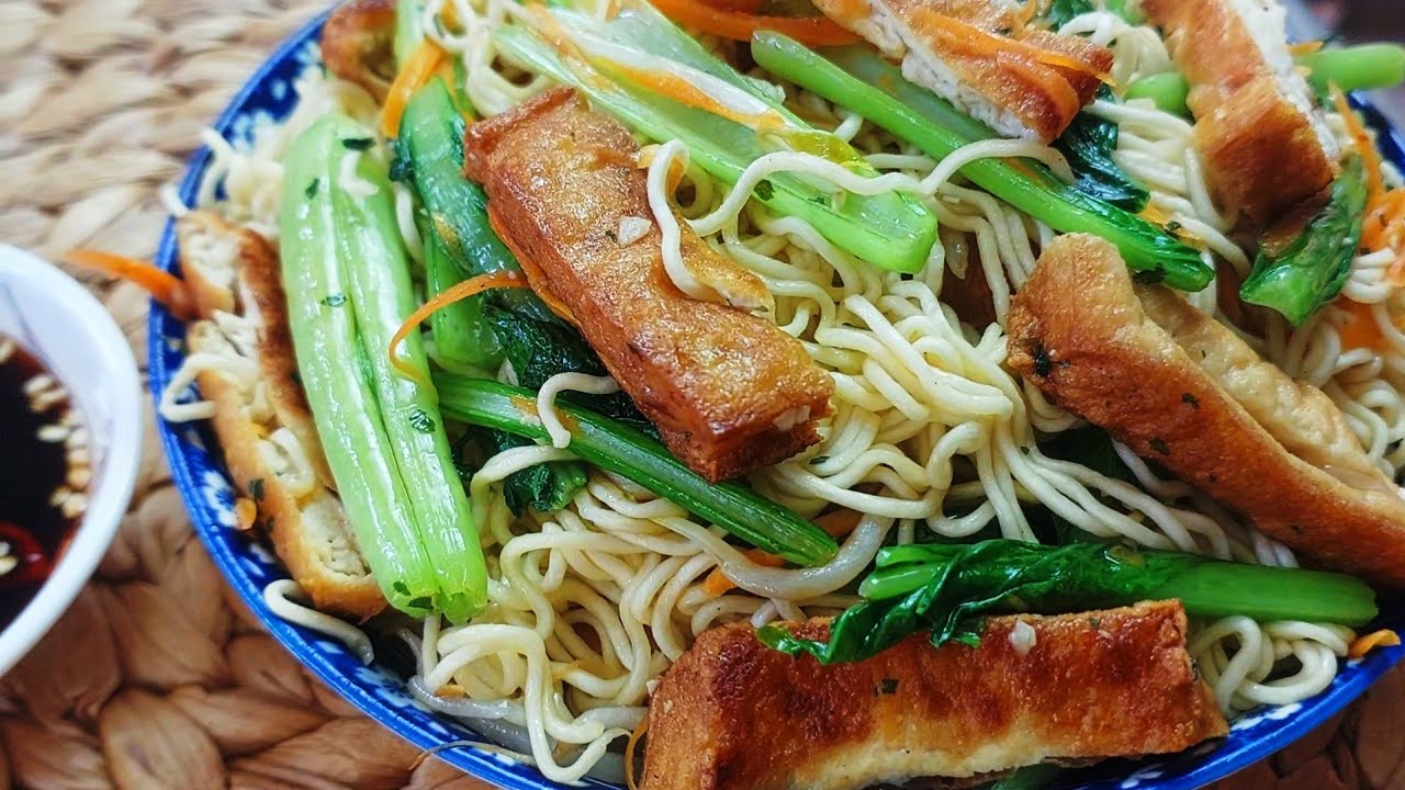 Mì Xào Đúng Cách Sợi Mì Dai  Không Bị Nát Rất Mềm Ngon