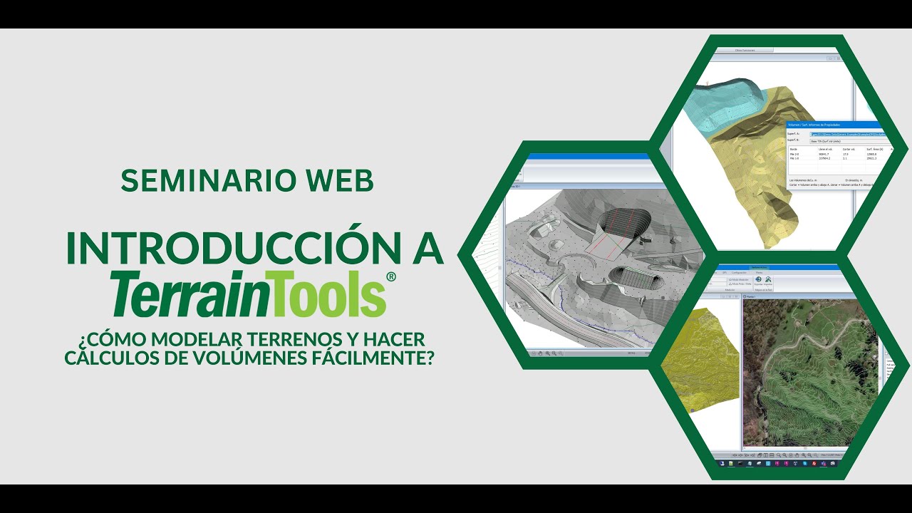 Introducción a Terrain Tools  ¿Cómo modelar terrenos y hacer cálculos de volúmenes fácilmente?