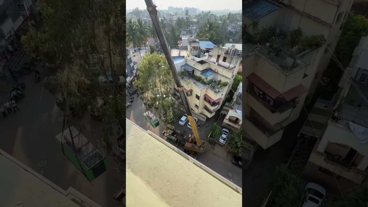 160kva kirloskar Generator installation on 6th floor # call 8625833341