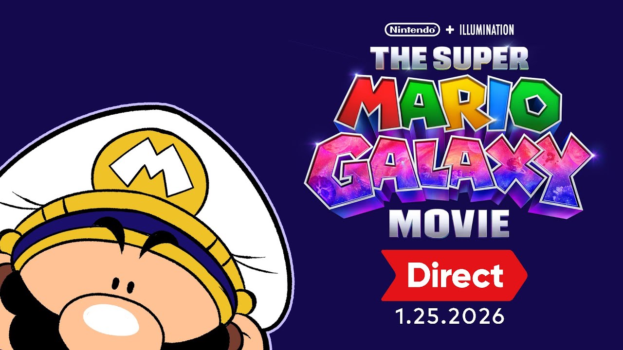 🔴REACTING TO the Super Mario Galaxy Movie Direct 1.25.2026