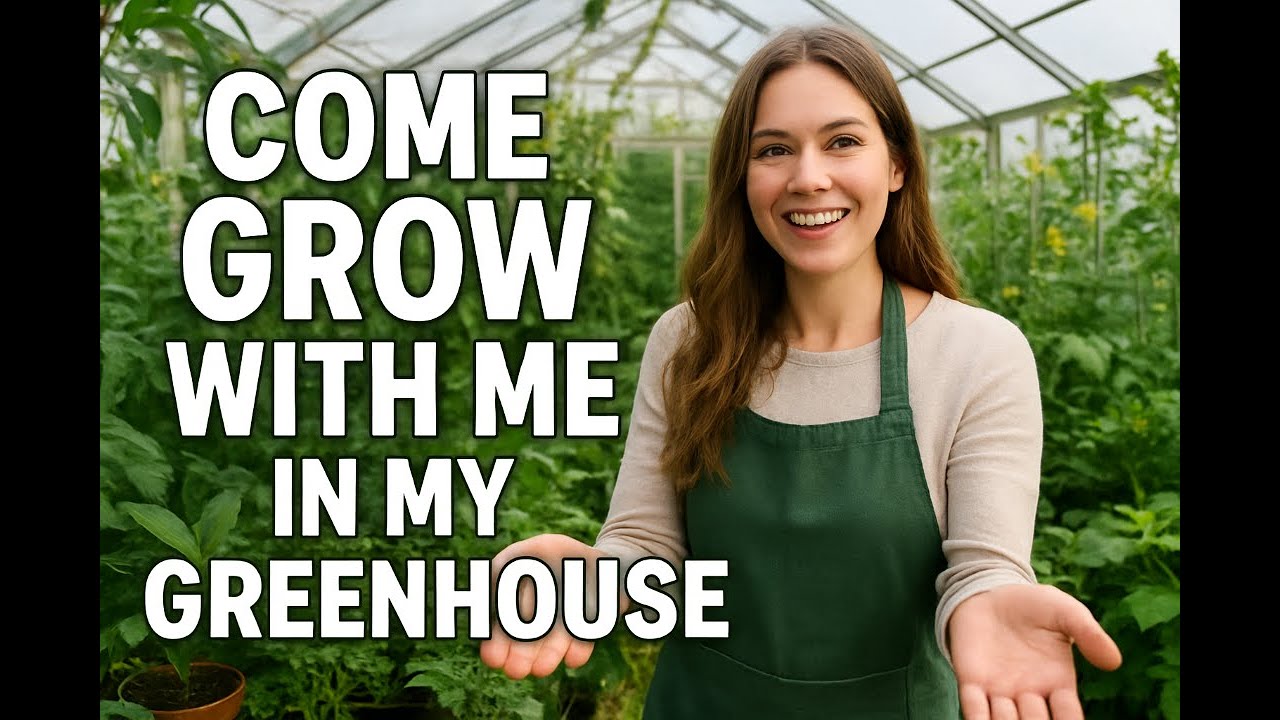“Step Into My Greenhouse — Watch Everything Bloom!”