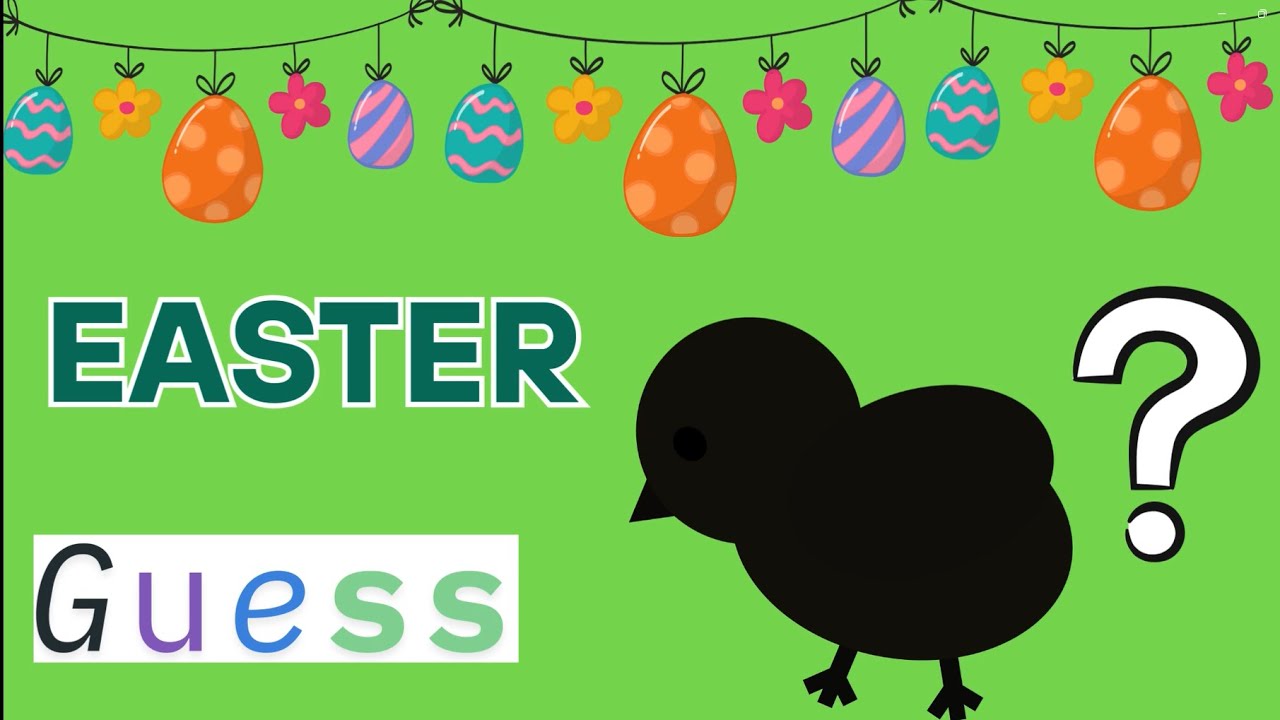 Easter for kids | Guessing Game