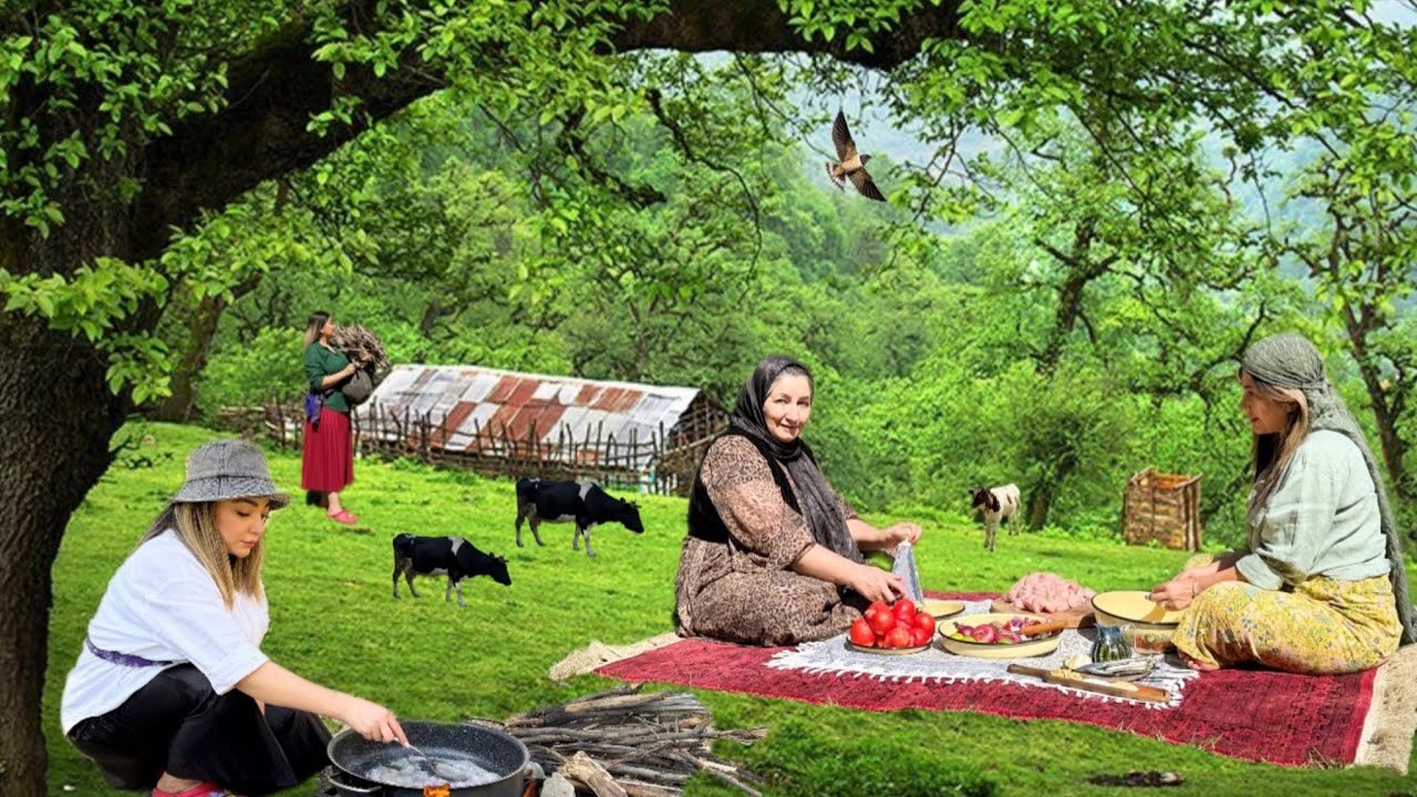 Cooking Indian Butter Chicken in the Wild | Outdoor Recipe