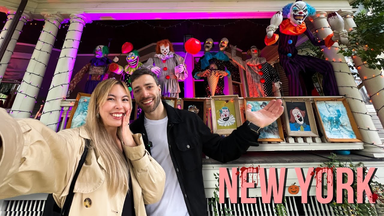CASE AMERICANE PAZZESCHE NEL PERIODO DI HALLOWEEN 🎃La nostra vita a New York🇺🇸