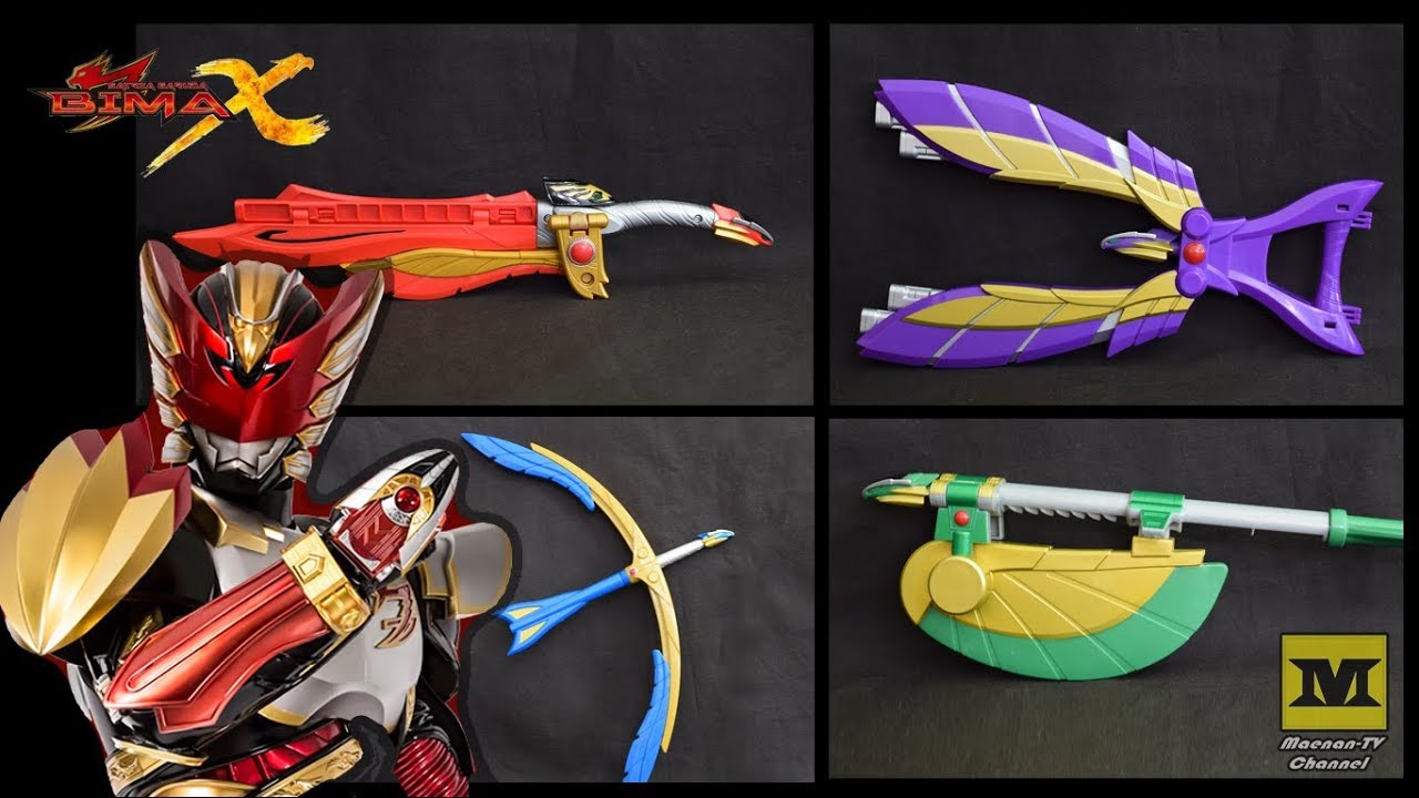 Bima-X Helios Weapon (ALL Modes) Satria Heroes