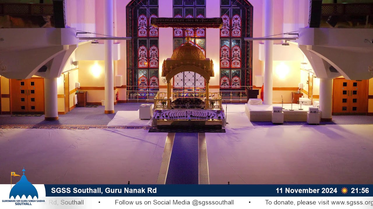 SGSS Southall, Guru Nanak Rd - Daily Livestream