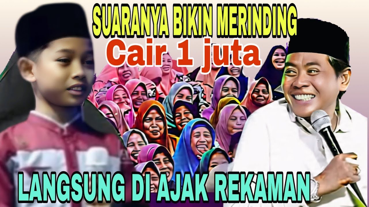 BOCAH BERSUARA EMAS CAIR 1 JUTA DAN DI AJAK REKAMAN. Pengajian KH Anwar Zahid terbaru 2025