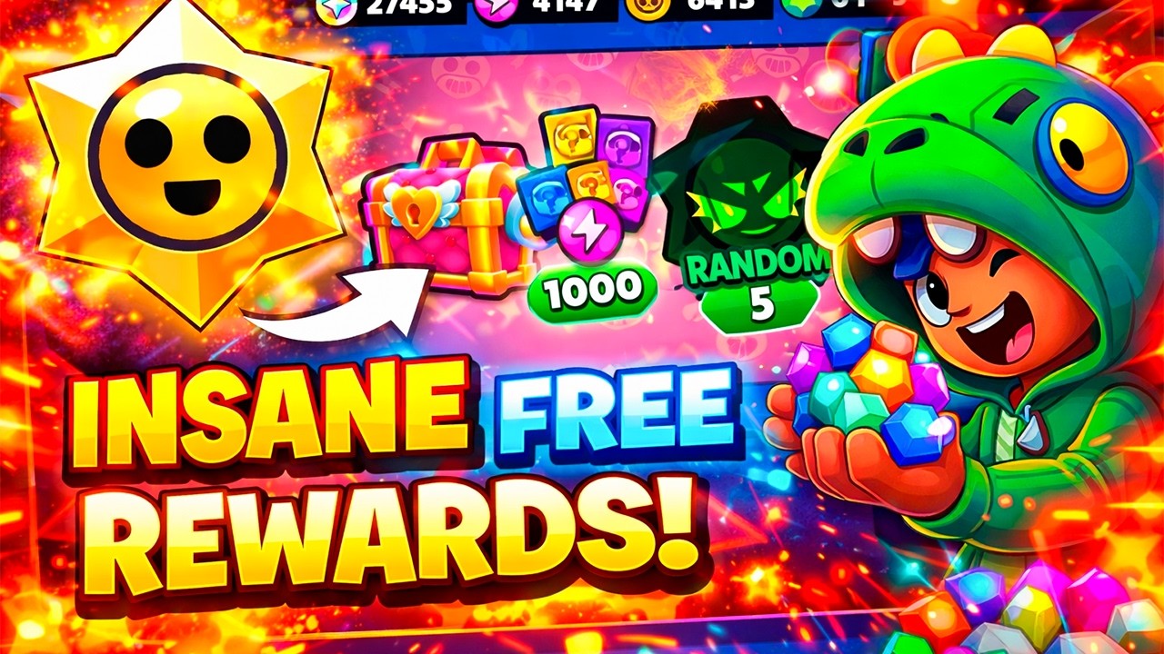 I UNLOCKED INSANE FREE REWARDS… AND GOT A NEW BRAWLER! 🤯🔥 (Legendary Drop!)