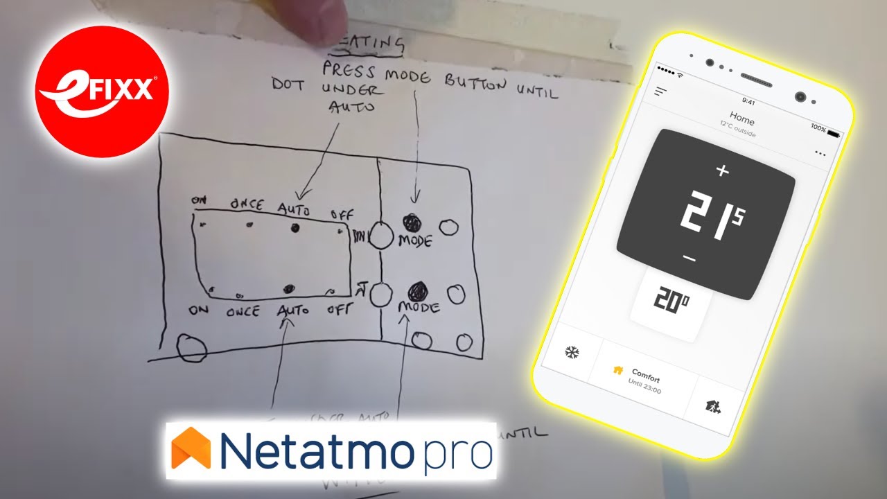 HEY SIRI - Let's get rid of the DUMB HEATING TIMER and save energy with the Netatmo Thermostat