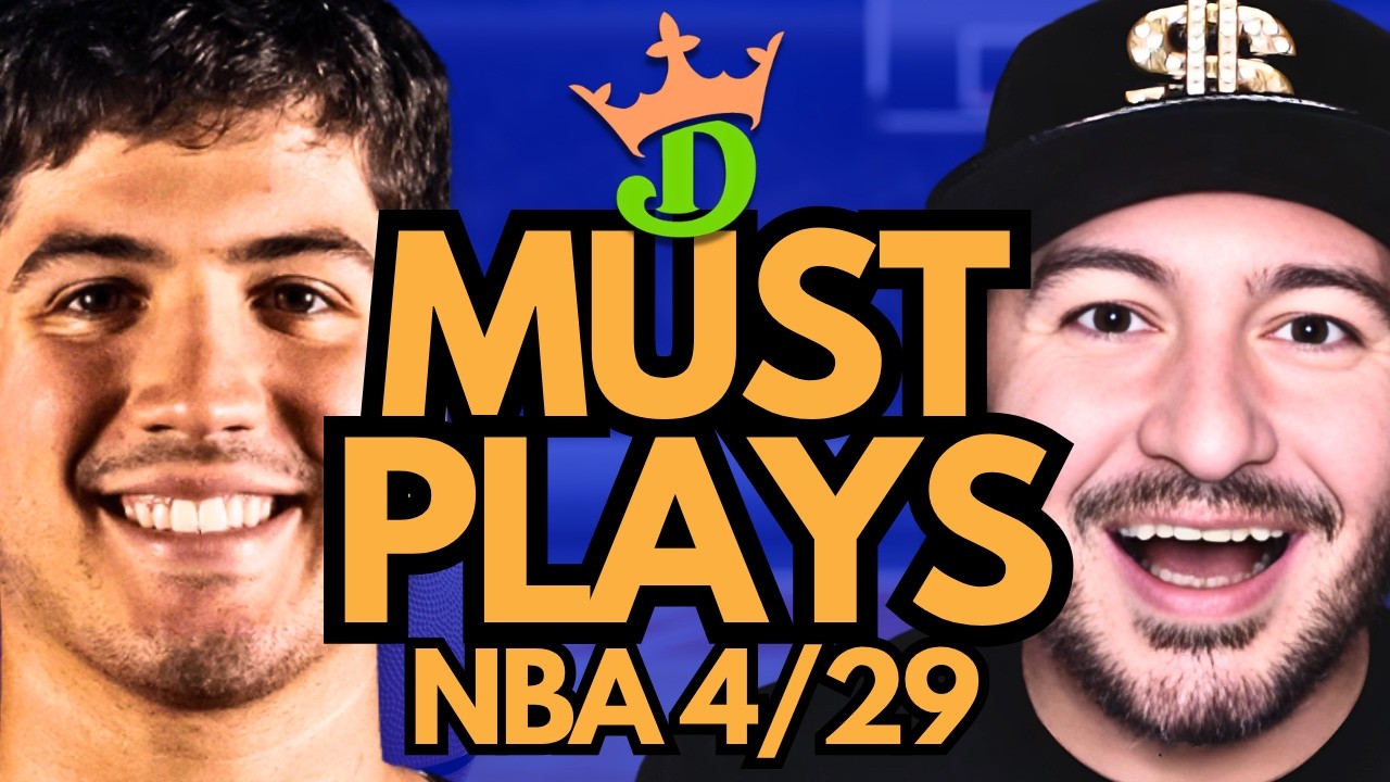 NBA DFS Wednesday 4/29 (DraftKings NBA MUST PLAYS) | NBA DFS Picks + Bets