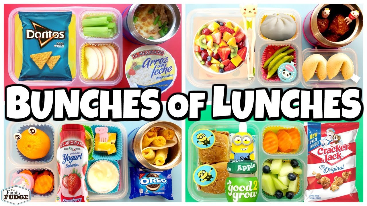 HOT LUNCHES + Party Food 🍎 Lunch Ideas for KIDS