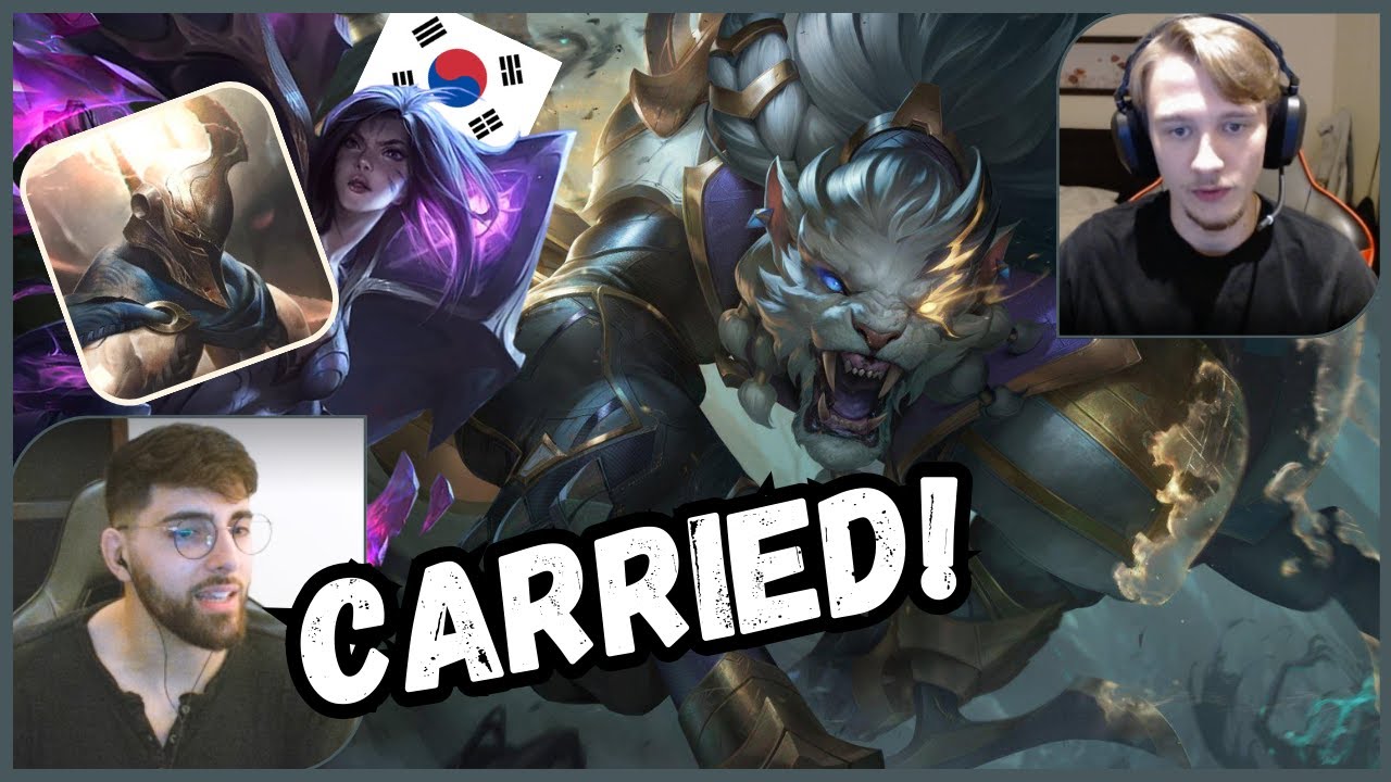 Spearshot & NattyNatt CARRIED By PLATINUM Korean Player