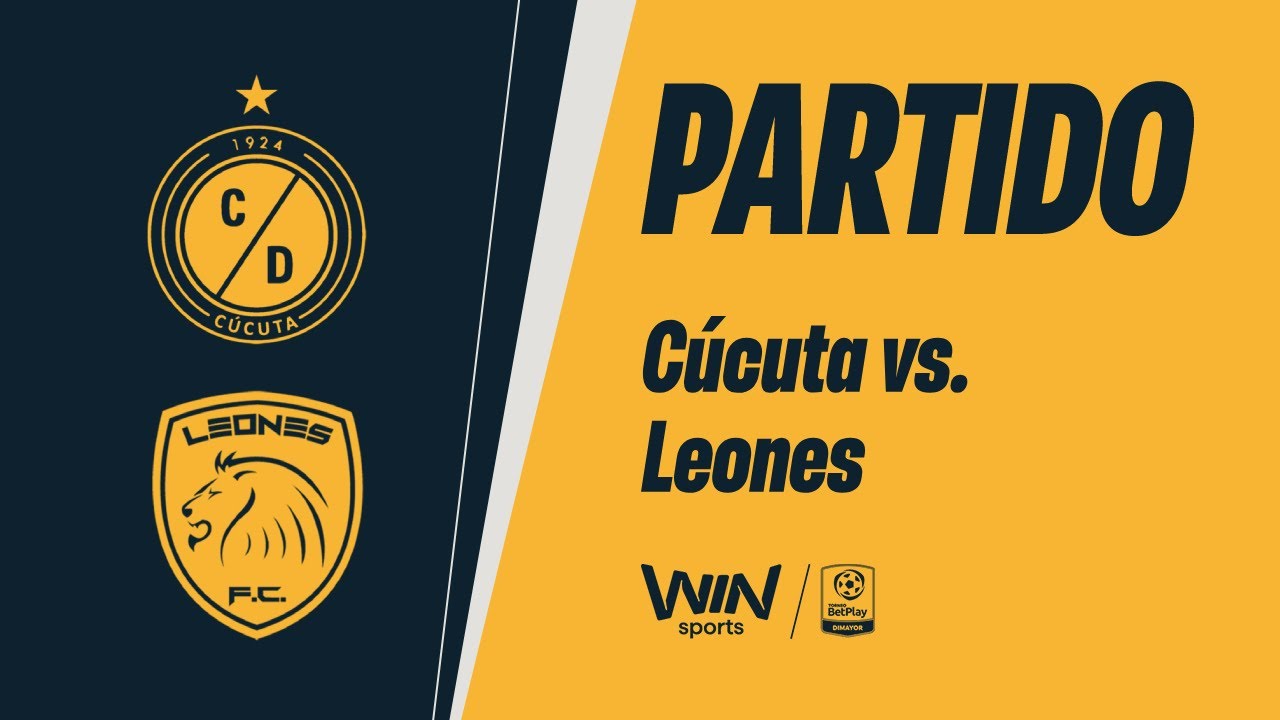 🔴 C&uacute;cuta vs. Leones  | Torneo Betplay Dimayor 2025 - 2 | Fecha 13