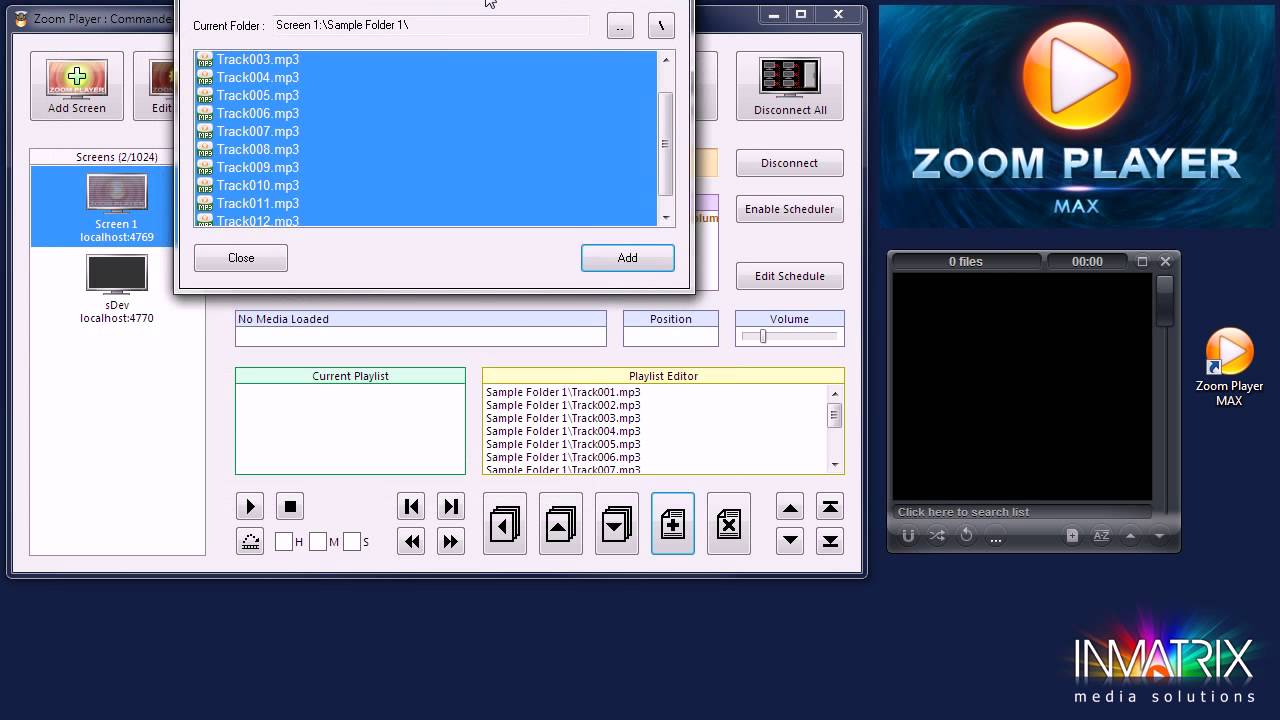 Zoom Player Commander