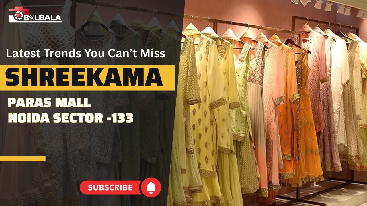 Designer Suits, Ethnic & Indo-Western Outfits | Shreekama Women’s Clothing Store in Noida Sector 133