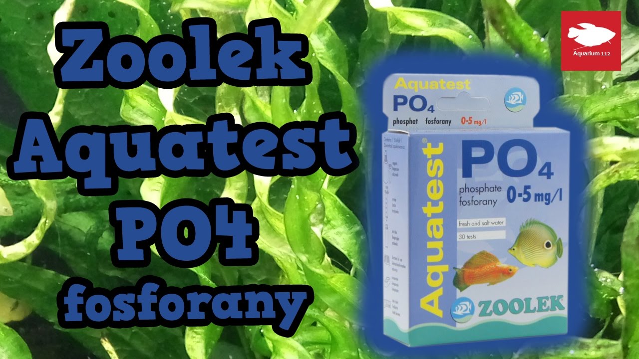 Zoolek Aquatest PO4 fosforany - jak wykonać