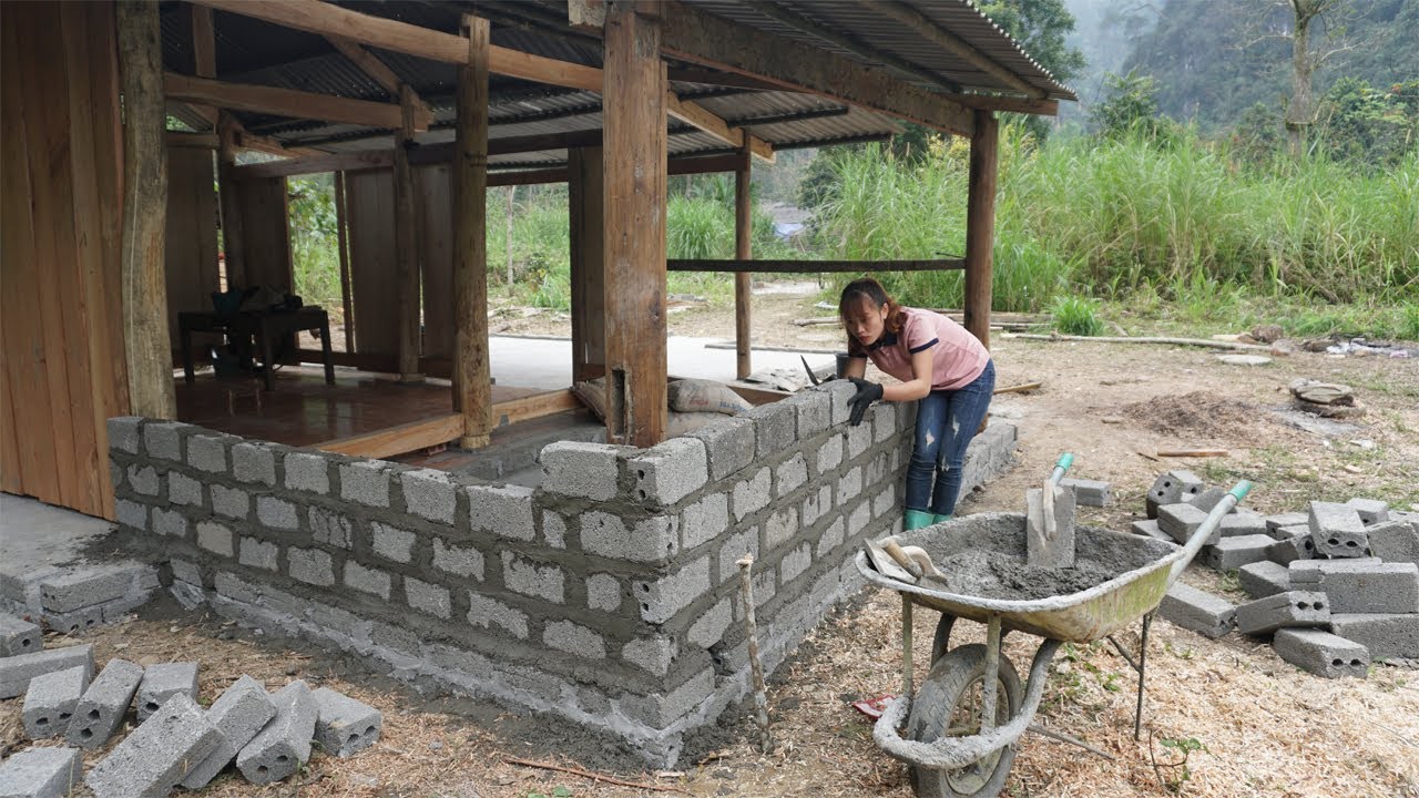 FULL VIDEO: 90 Days Building Alone Complete Cabin House | BUILD CABIN | Thanh Chinh Build Life Daily
