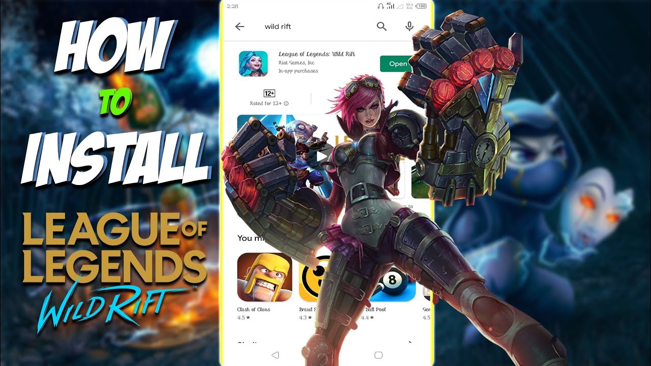 HOW TO DOWNLOAD WILD RIFT FROM ANY REGION