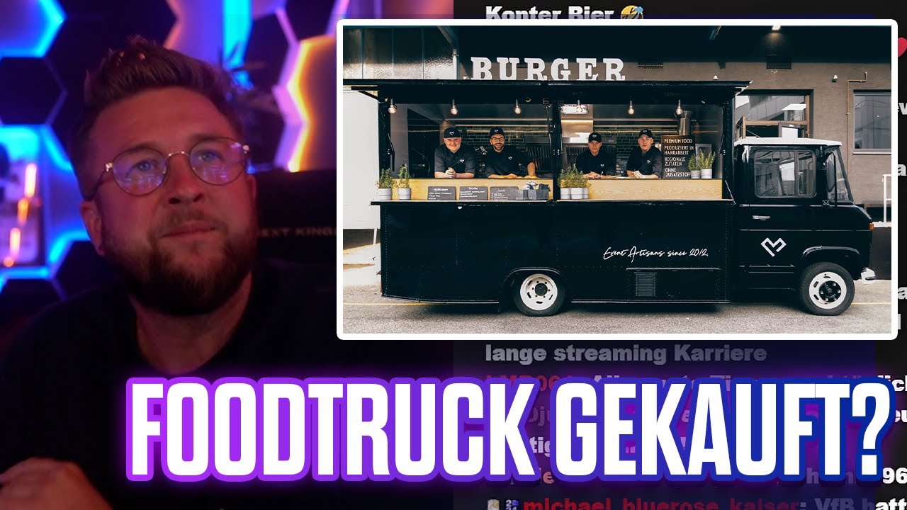 Tisi KAUFEN einen FOODTRUCK? 😍 REALTALK &uuml;ber den ZIMBISS 🔥 Tisi Schubech Stream Highlights