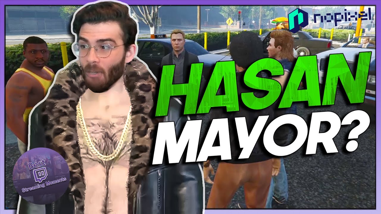 HASANABI RUNS FOR MAYOR - BEST OF GTA RP #618 | NoPixel 3.0 Highlights