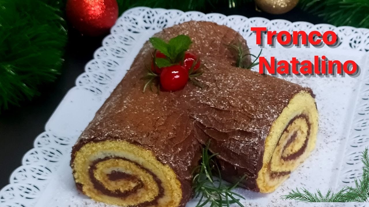 ROCAMBOLE TRONCO DE NATAL | BÛCHE DE NOEL