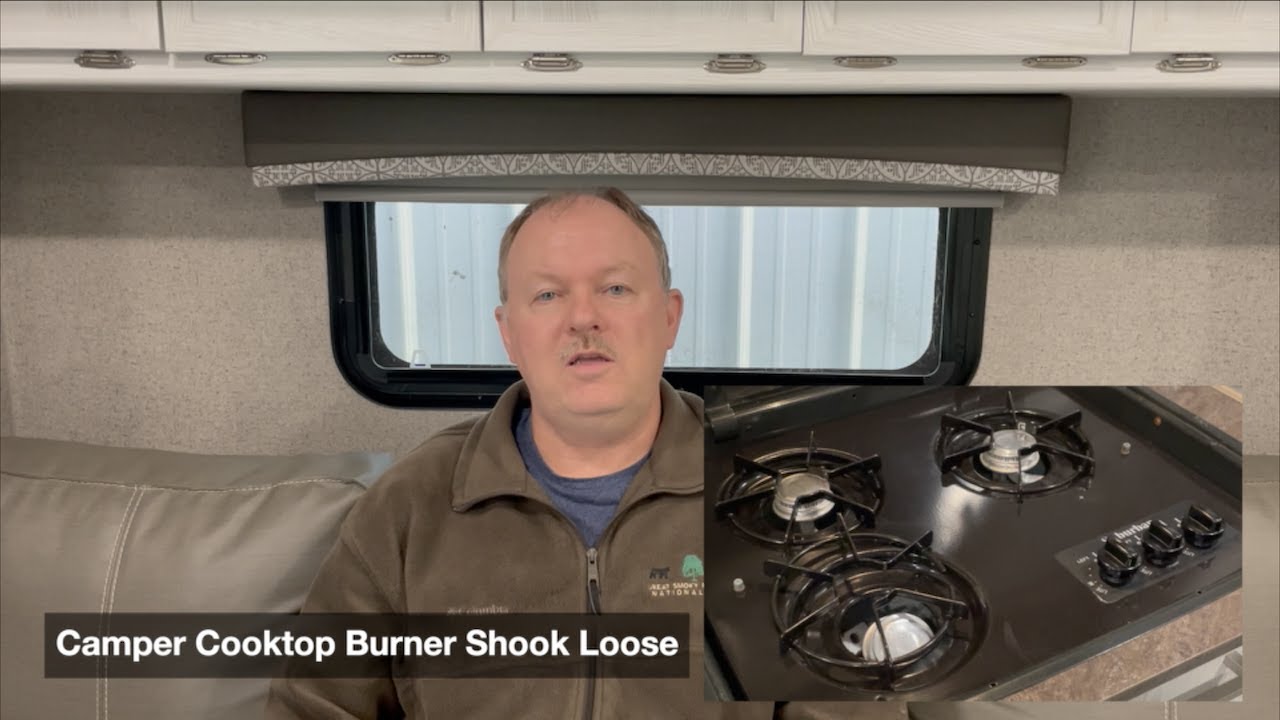 Camper Cooktop Burner Shook Loose - Rockwood Geo Pro 19FBS