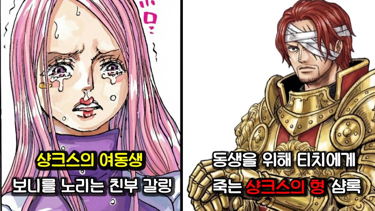샹크스의 죽음 복선이 뒤바뀌었다?!