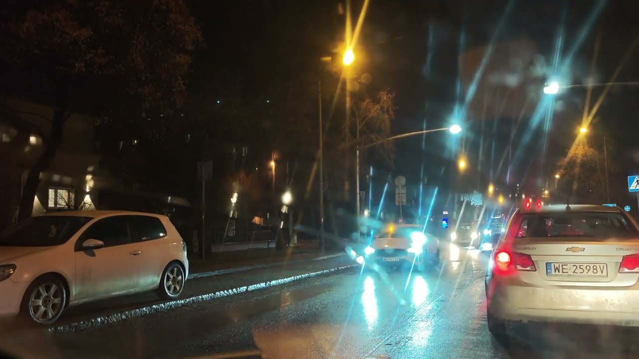 Wrocław, X15, 2026, Karłowice, wieczorna jazda Kasprowicza, Mostami Trzebnickimi VID 20260116 174941