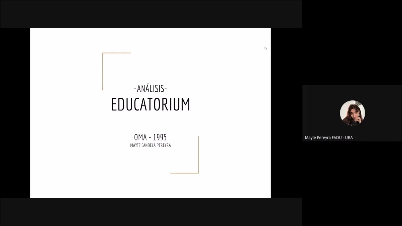Análisis EDUCATORIUM - OMA - 1995