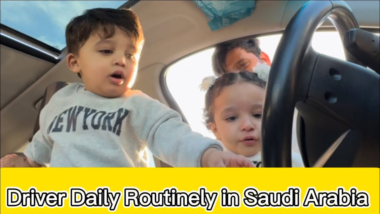 Driver Daily Routine in Saudi Arabia Riyadh Day 137 full Hind video  #firozkavlog ​⁠@FirozKaVlog