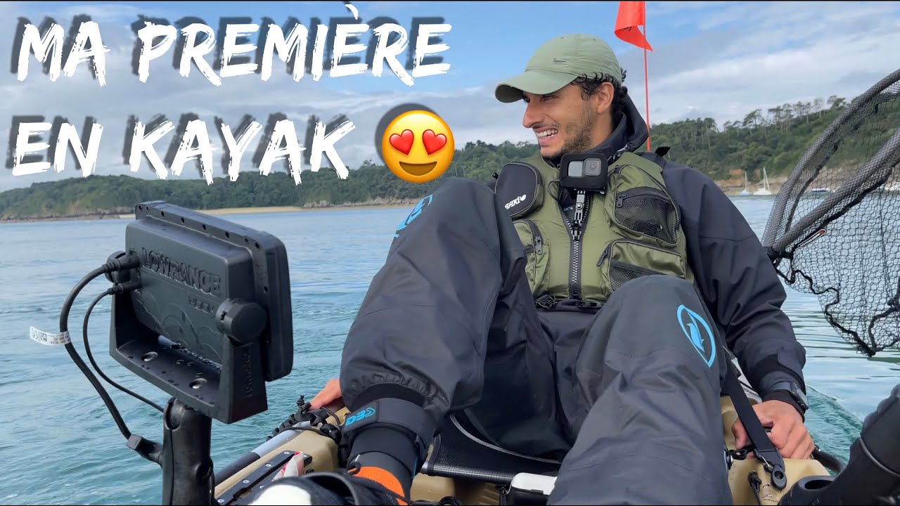 Je DÉCOUVRE la PÊCHE en KAYAK !!