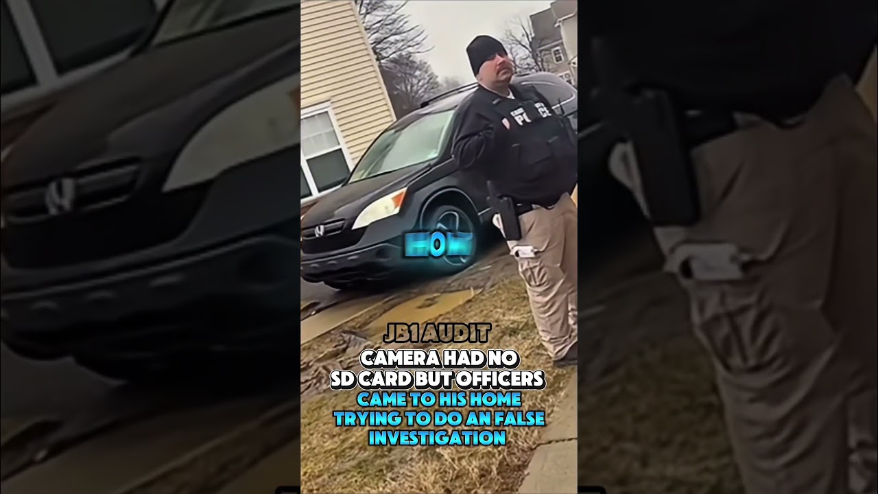 Sd card wasn&rsquo;t in his surveillance they are at his house for nothing #shorts #policeofficers #cops