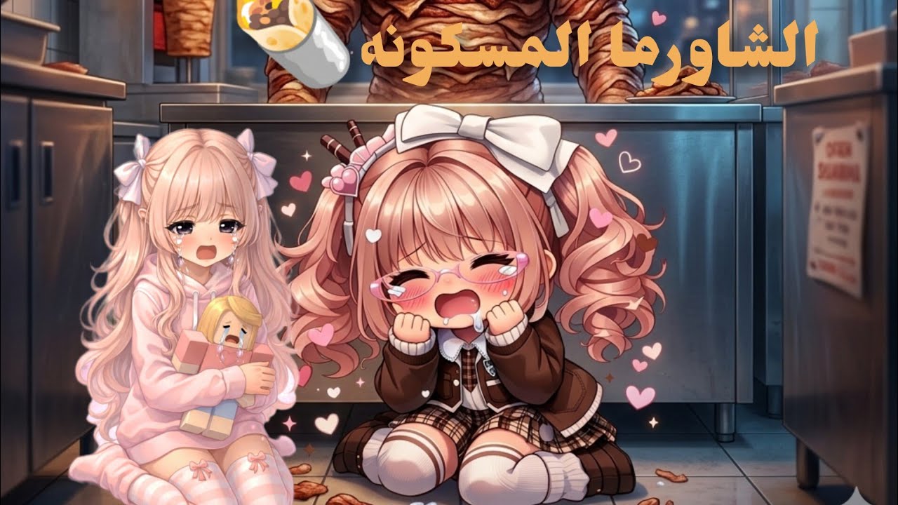 اشتغلنا في أكثر مطعم شاورما مرعببب😭😱 الزبائن كانو اشباح😭ا تتوقعو وش صار لنا😰انا و اختي الين 