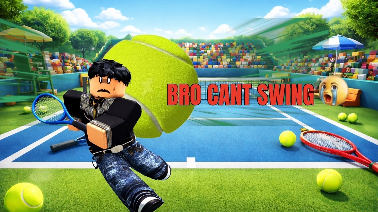 We Tried to Be the Best at Roblox Tennis…