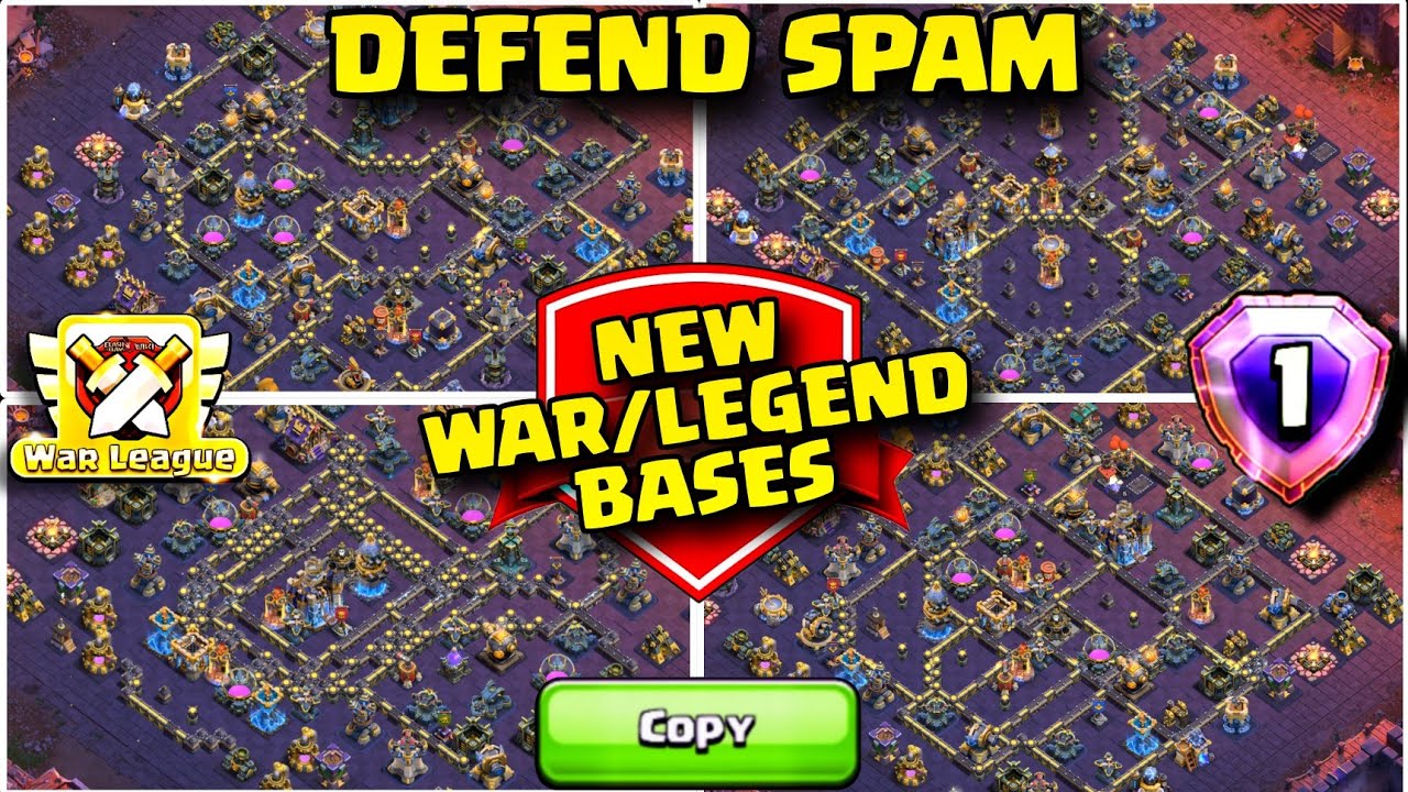 Top 6 Best Town Hall 18 Bases for 1 STARS ! With TH18 War Base Link (Clash of Clans)