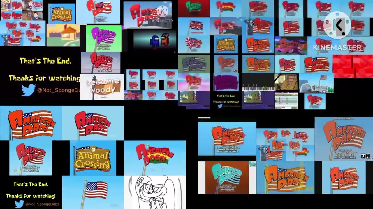 Every American Dad Intro Mashup